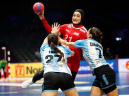 إحباط تونس أمام الأرجنتين بمونديال اليد