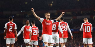 تصنيف دوري الأبطال: أرسنال يتصدر بـ18 نقطة!