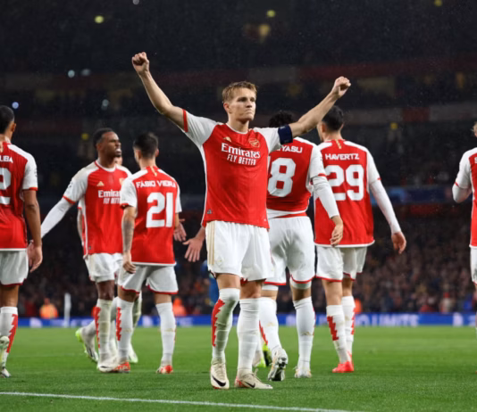 تصنيف دوري الأبطال: أرسنال يتصدر بـ18 نقطة!