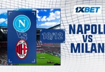 Naples - Milan : demi-finale de la Supercoupe d'Italie avec 1xBet