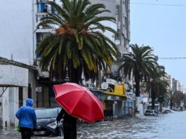 طقس الإثنين 26 جانفي 2026 في تونس: أمطار ورياح قوية