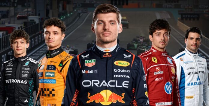 ترتيب أفضل 10 سائقين في الفورمولا 1 موسم 2025