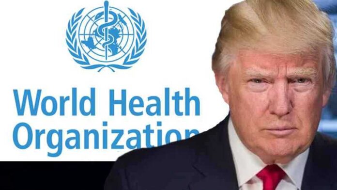 Web-Trump-WHO أمريكا تنسحب رسمياً من منظمة الصحة العالمية