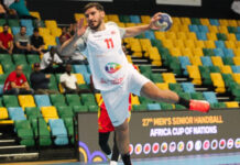 La Tunisie écrase le Cap-Vert 37-25 et se qualifie pour les demi-finales de la Coupe d’Afrique des Nations de handball تونس تسحق الرأس الأخضر 37-25 وتتأهل لنصف نهائي كأس أمم إفريقيا