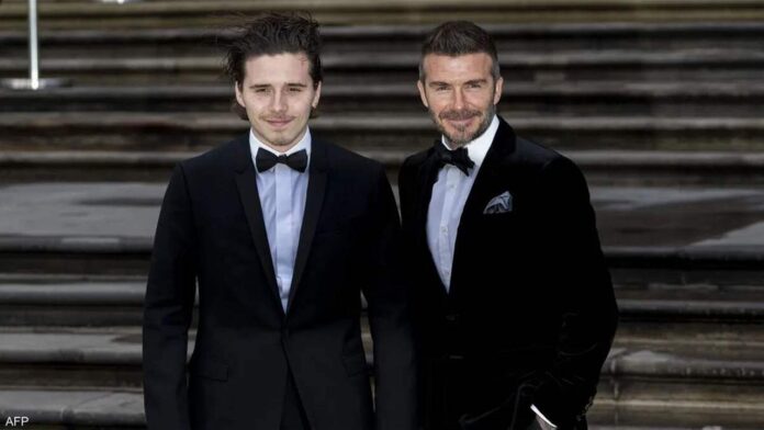 بروكلين بيكهام يزيل وشم والده ديفيد.. خلاف عائلي جديد؟