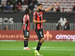 علي عبدي يسجل وينقذ نيس من الهزيمة أمام بريست