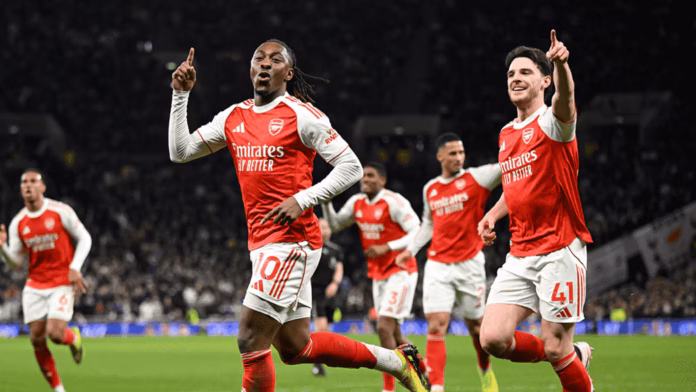 eze1_vhjar9f8 أرسنال يُسحق توتنهام 4-1 ويُعزز الصدارة