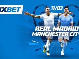 Match Real Madrid - Manchester City | Pronostics 1xBet