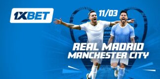 Match Real Madrid - Manchester City | Pronostics 1xBet