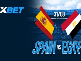 Espagne - Égypte : un match amical très attendu | 1xBet