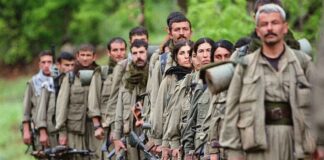 آلاف المقاتلين الأكراد يهاجمون إيران برياً من العراق