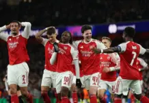 أوبتا: أرسنال المرشح الأقوى للفوز بدوري أبطال أوروبا بنسبة 29.73%