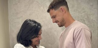 أنس جابر تستقبل مولودها الأول في دبي