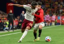 إسبانيا تتعادل مع مصر 0-0 ودياً