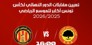 نهائي كأس تونس بين الترجيين يوم 31 ماي