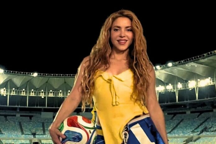 شاكيرا تطلق أغنية كأس العالم 2026