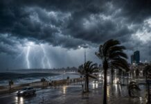 أمطار رعدية قوية مرتقبة في تونس