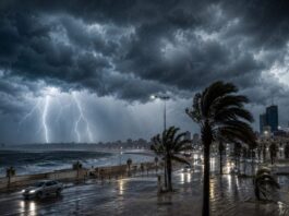 أمطار رعدية قوية مرتقبة في تونس