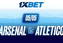 Arsenal reçoit l'Atlético de Madrid : La bataille décisive pour la finale de la Ligue des champions 1xbet