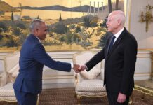 قيس سعيّد يستقبل السفير الموريتاني إثر انتهاء مهامه الدبلوماسية في تونس
