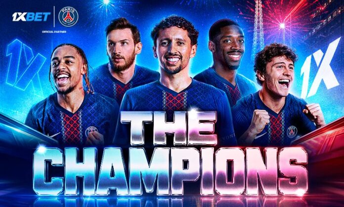 باريس سان جيرمان يتوج بلقب الليغ 1 | 1xBet