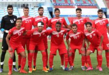 قائمة تونس لأقل من 23 سنة في دورة موريس ريفيلو