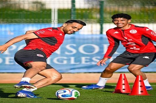 تدريبات المنتخب التونسي في طبرقة استعداداً لكأس العالم 2026