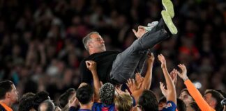 برشلونة يحسم الليغا بفوز تاريخي في الكلاسيكو