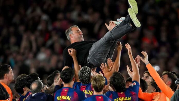 برشلونة يحسم الليغا بفوز تاريخي في الكلاسيكو