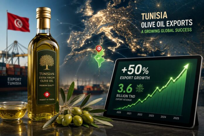 صادرات زيت الزيتون التونسي تقفز 49%