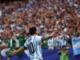 ميسي أكبر لاعب يسجل هاتريك في المونديال