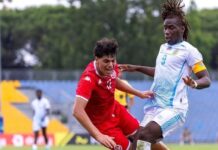 تونس تحت 23 عاما تهزم الصين بثلاثية في دورة موريس ريفيلو تونس تهزم الصين بثلاثية في دورة موريس ريفيلو