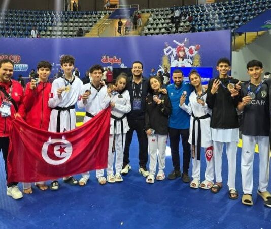 المنتخب التونسي للتايكواندو يتألق في كأس العرب بالفجيرة