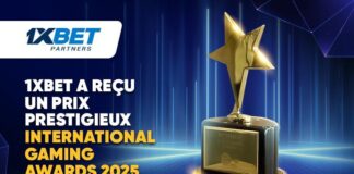 1xBet remporte le prix du « Meilleur produit sportif mobile » aux IGA 2025
