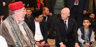 قيس سعيد يهنئ التونسيين بحلول شهر رمضان