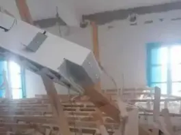 تونس: انهيار سقف قاعة بتيبار يفضح هشاشة البنية التحتية للمدارس
