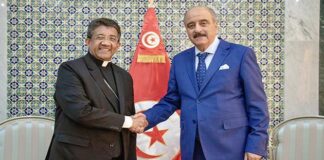 وزير الخارجية يودّع سفير الفاتيكان ويشيد بعلاقات التعاون