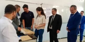 باكالوريا 2025 وزير التربية يتابع سير الامتحانات في معهد التضامن