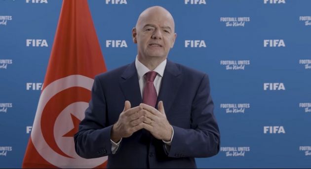 11 إنفانتينو يهنئ تونس بعد تأهلها إلى كأس العالم 2026