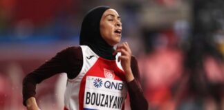 مروى بوزياني تتأهل إلى نهائي 3000م موانع في بطولة العالم بطوكيو