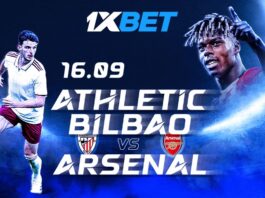 Athletic Bilbao contre Arsenal : regardez ce match exceptionnel et gagnez avec 1xBet
