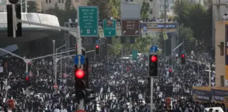 مظاهرات أرثوذكس في القدس: مطالب بإعفاء التجنيد واشتباكات مع الشرطة
