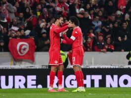 تونس 1-1 البرازيل تعادل تاريخي في ليل ومستوري يسجل