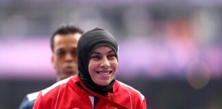 مروى البراهمي ذهبية رمي الصولجان ألعاب التضامن الإسلامي 2025