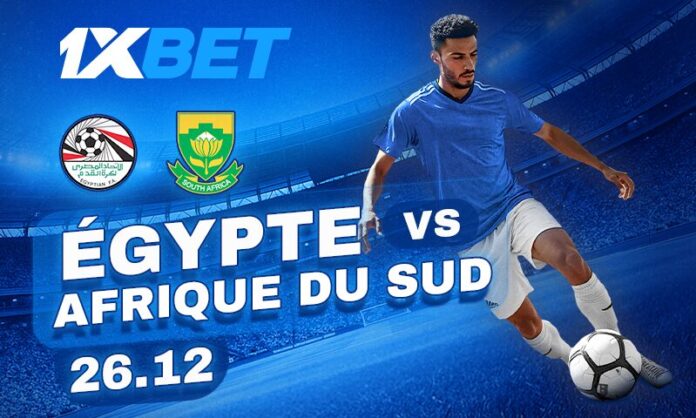 Égypte vs Afrique du Sud Coupe d'Afrique des Nations 2025 avec 1xBet