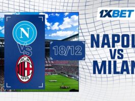 Naples - Milan : demi-finale de la Supercoupe d'Italie avec 1xBet