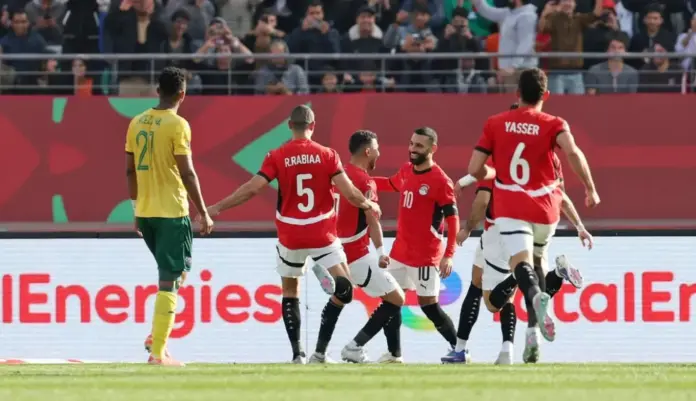 مصر تهزم جنوب إفريقيا وتتأهل رسميًا لثمن نهائي كان 2025