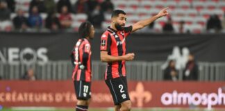 علي عبدي يسجل وينقذ نيس من الهزيمة أمام بريست