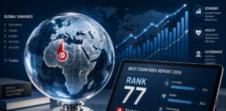 تونس في المركز 77 عالميا بتصنيف أفضل الدول