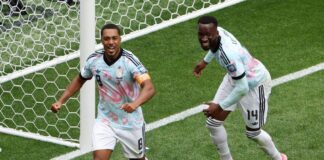تيليمانس يسجل أكثر هدف تأخرا في تاريخ كأس العالم